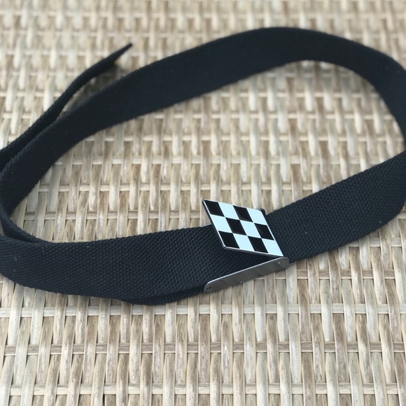 Checker-Buckle Belt - Picture 2 of 3